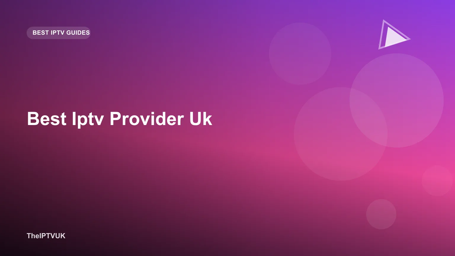 UK map overlaid with a television screen representing IPTV provider comparison