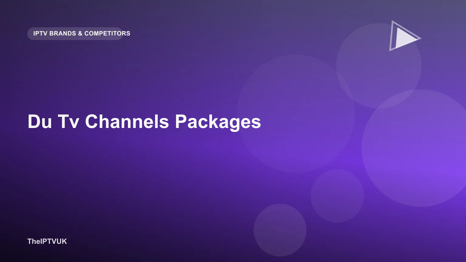 Television screen showing a channel package selection menu