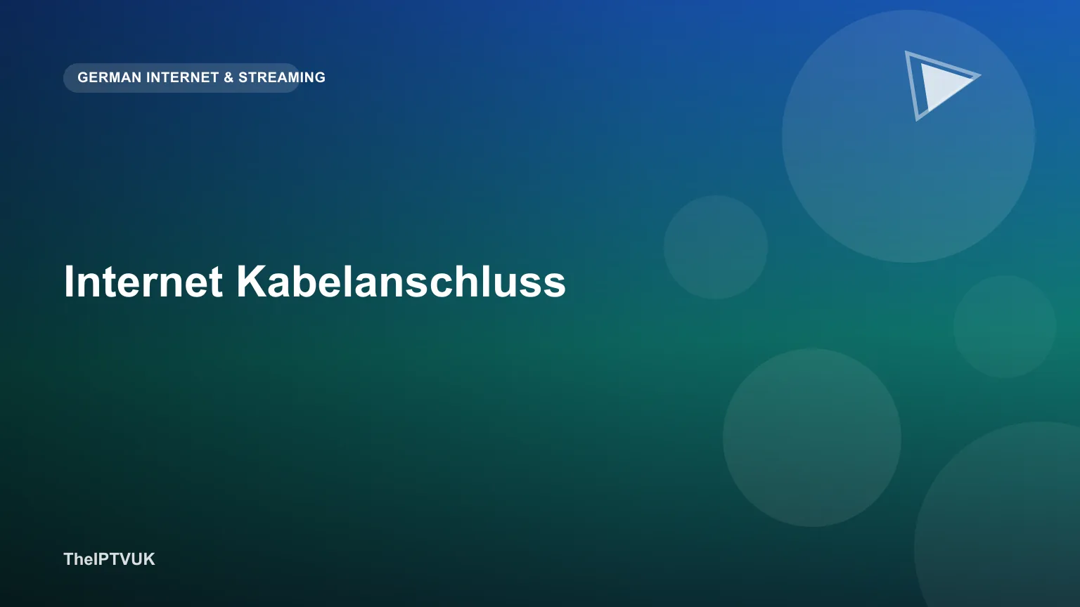 Kabelmodem und Router für Internet über den Kabelanschluss
