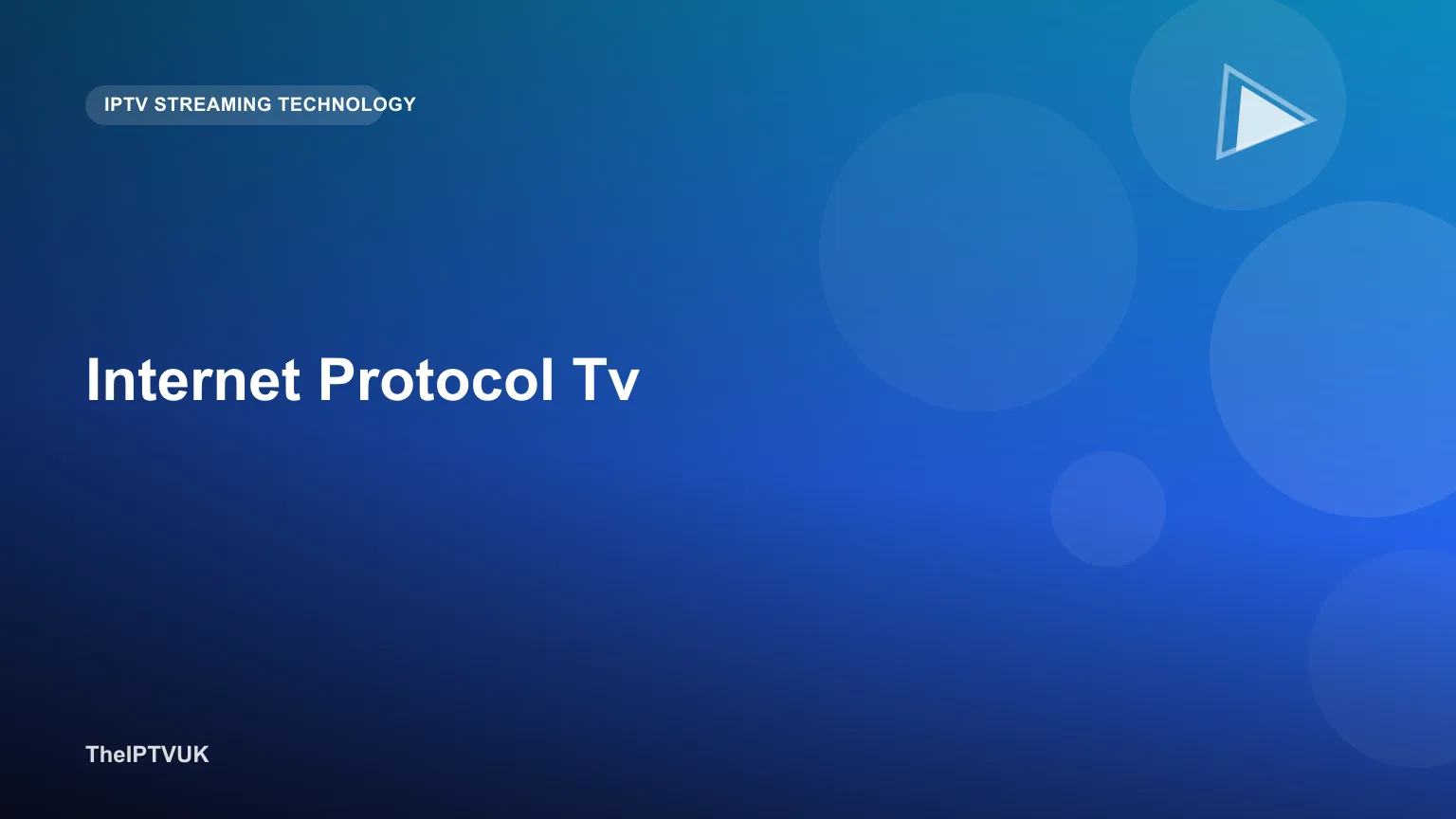 Netzwerkdiagramm zur Übertragung von Internet Protocol TV auf einen Fernseher