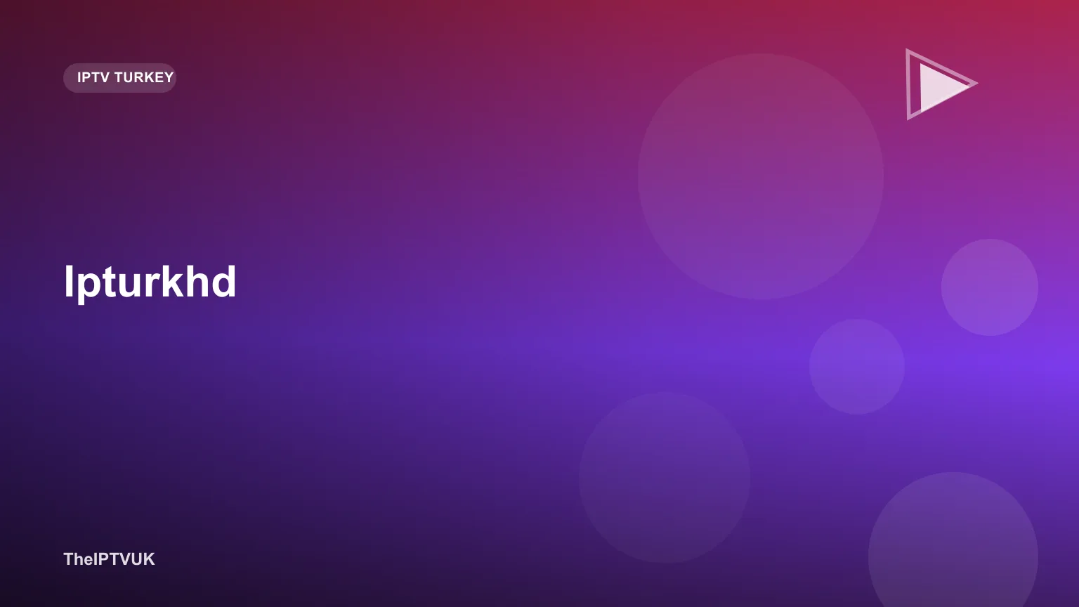 Televizyon ekranında genel bir IPTV kanal listesi menüsü