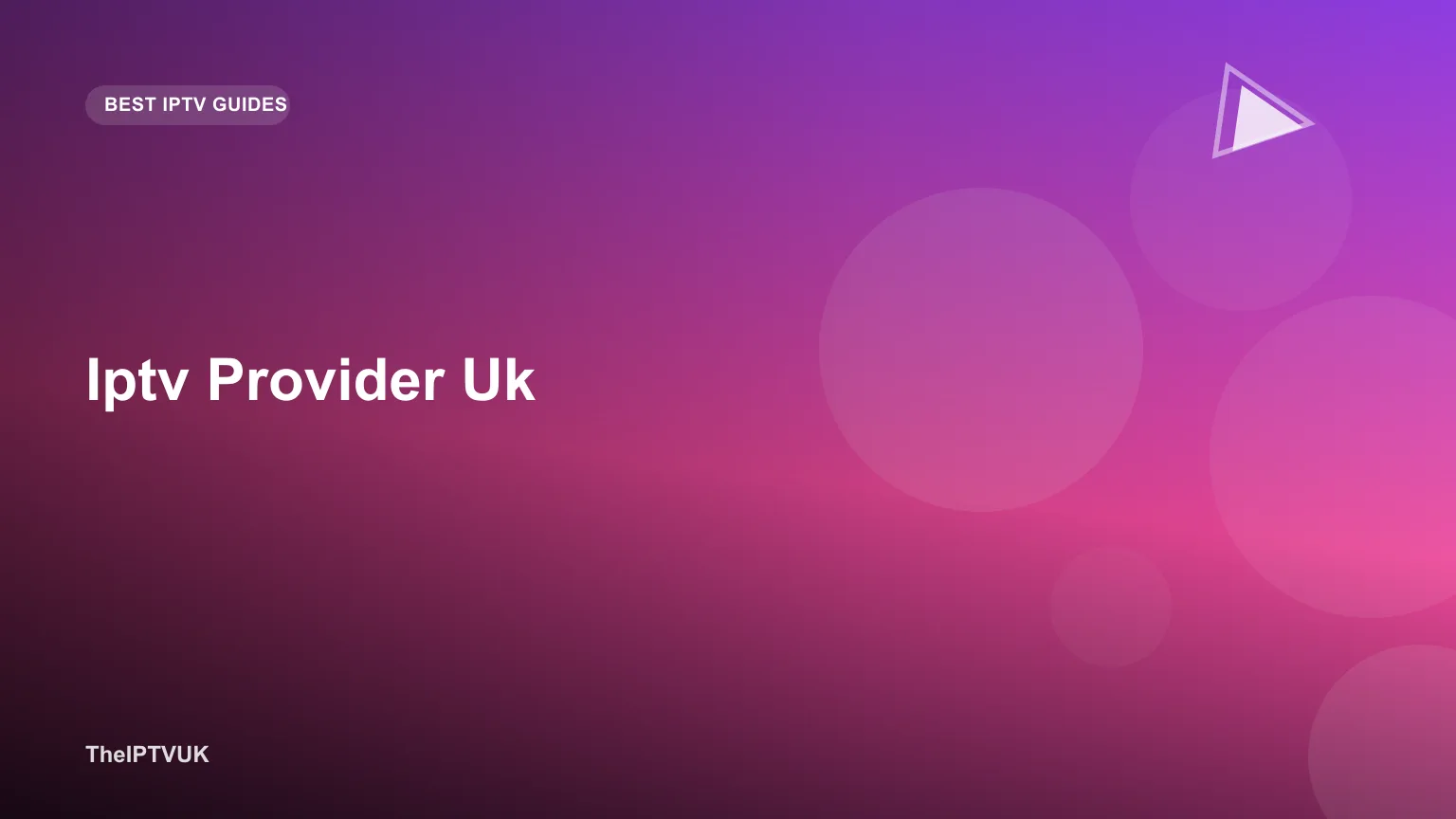 UK viewer researching an IPTV provider's website on a tablet