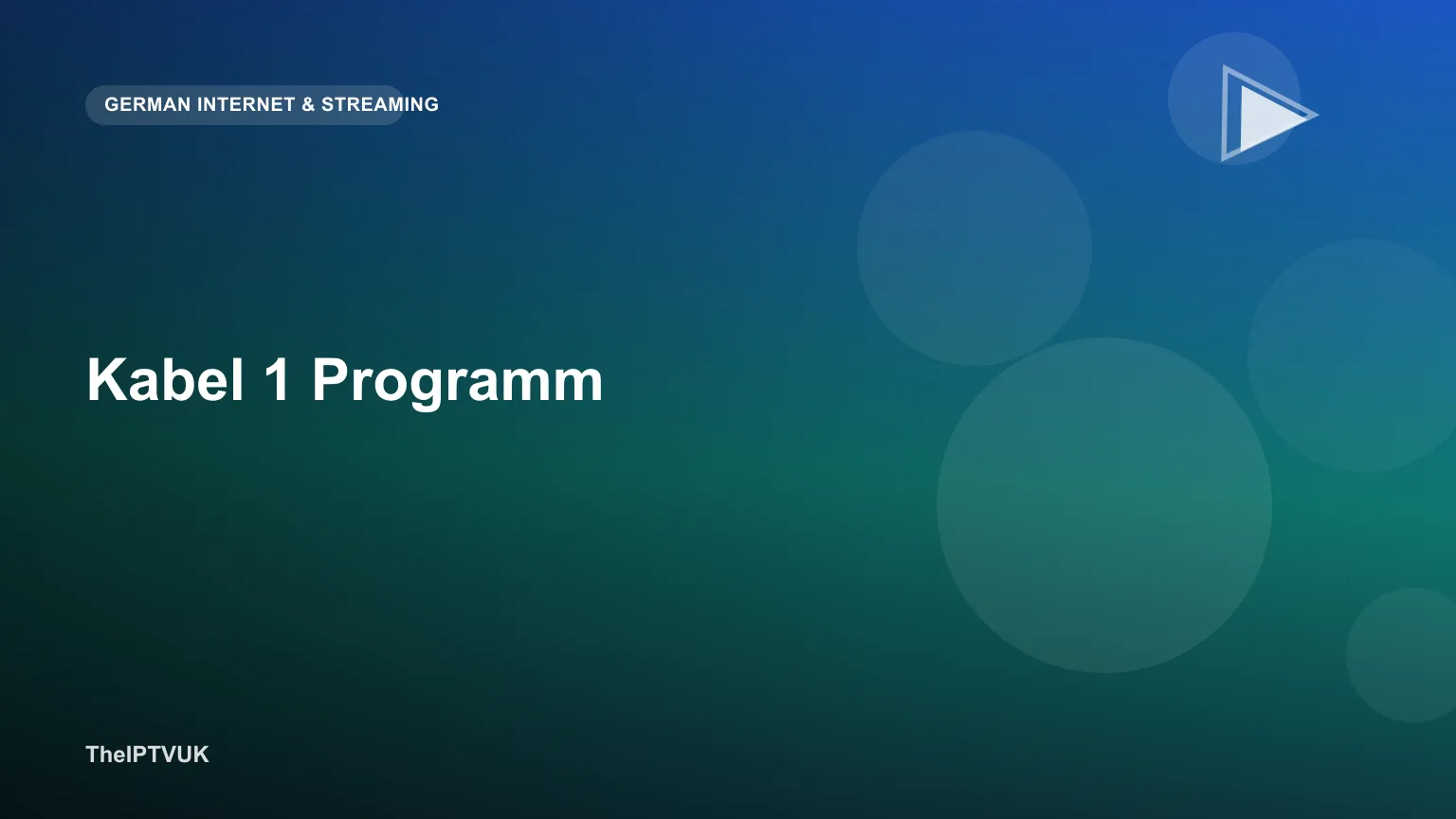 Fernsehbildschirm mit einem Programmführer für deutsche TV-Sender