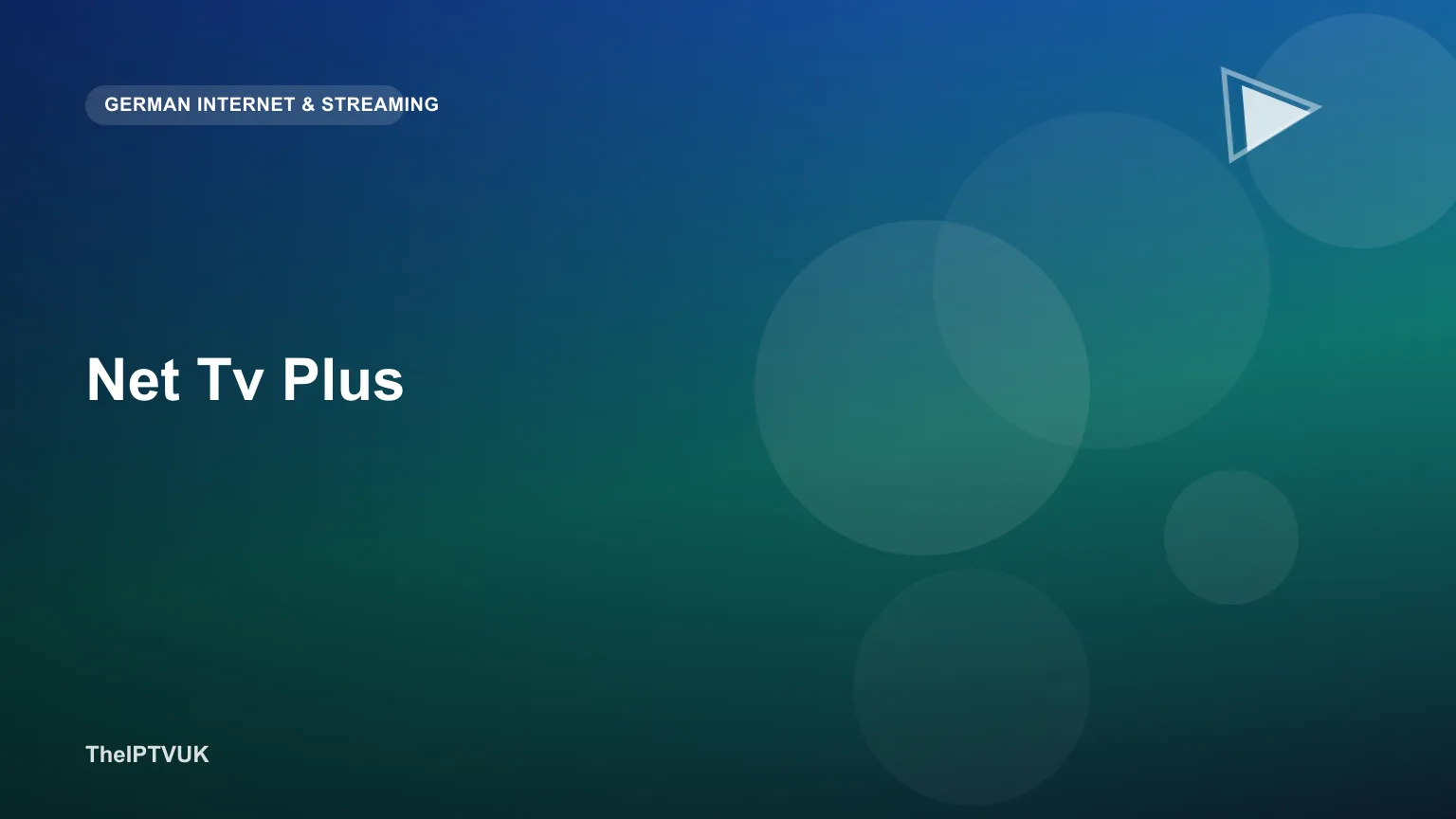 Fernseher mit Streaming-Oberfläche als Symbolbild für den Dienst NET TV Plus