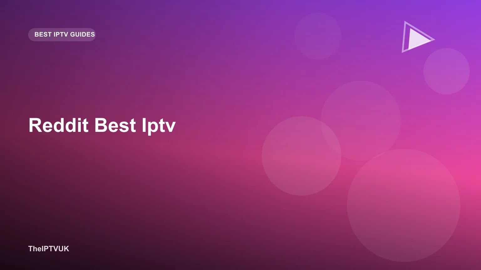 Smartphone showing a discussion forum thread about IPTV recommendations
