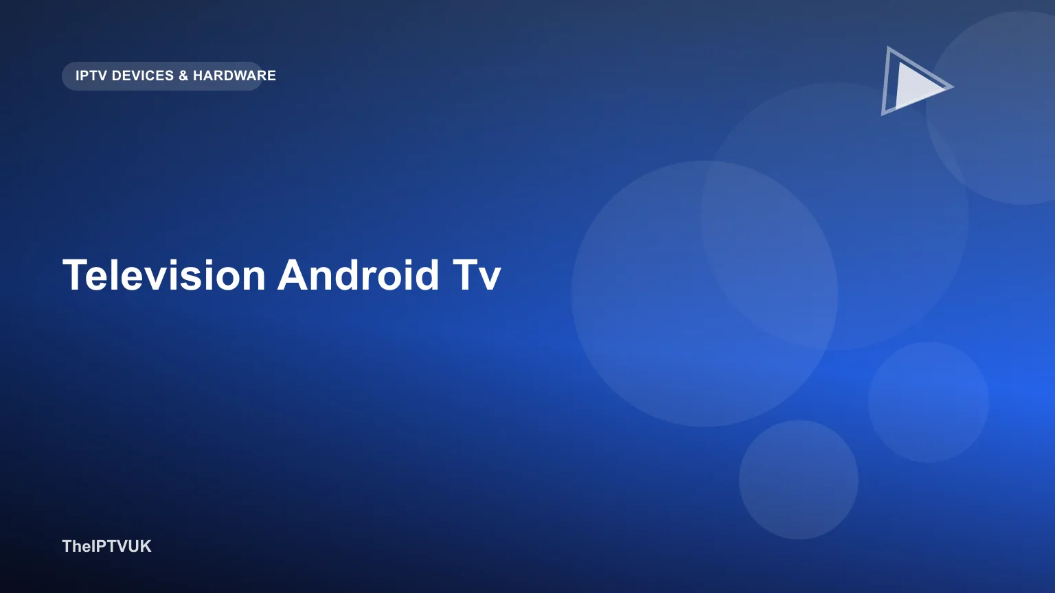 Fernseher mit Android TV Betriebssystem und App-Übersicht