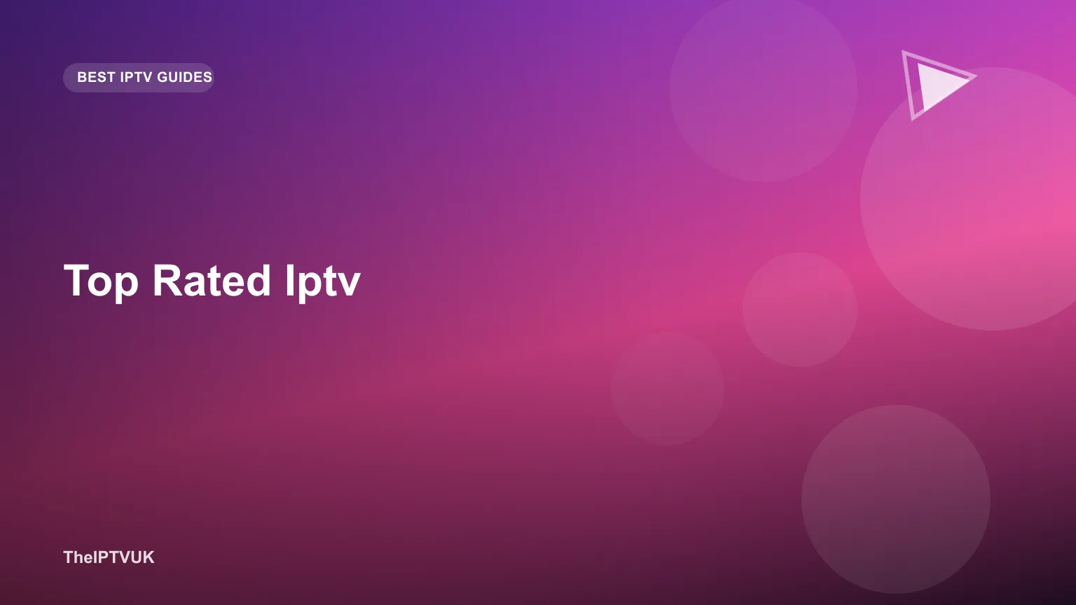 Star rating icons overlaid on a television screen representing top rated IPTV rankings