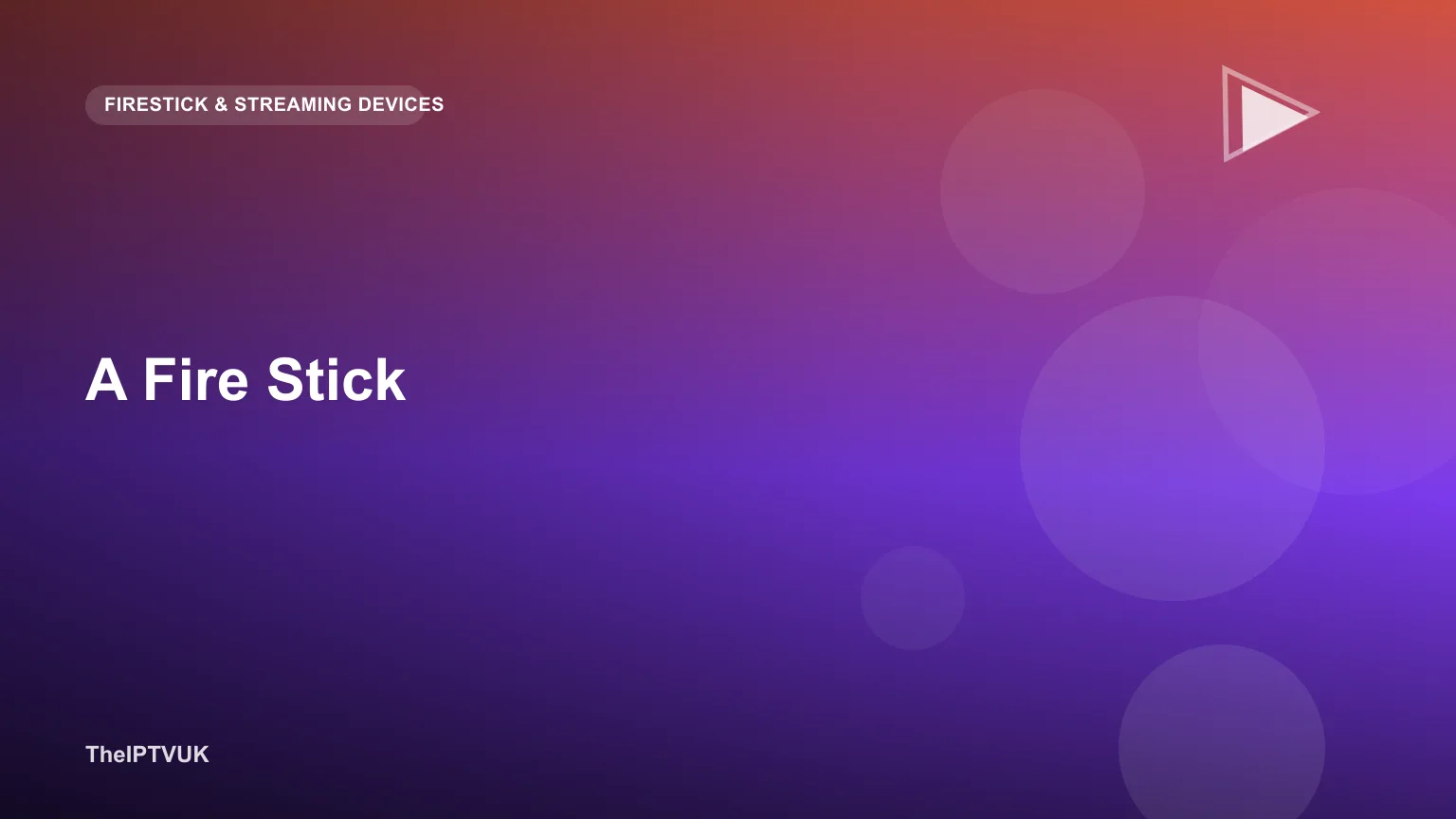 Fire Stick wird zum ersten Mal aus der Verpackung genommen