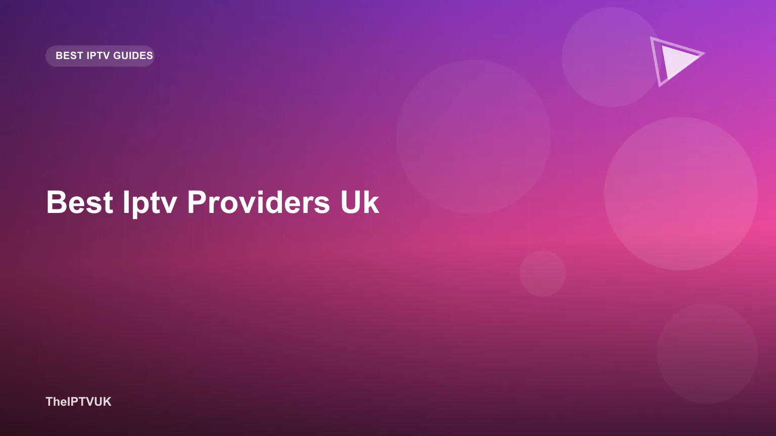 UK viewer comparing IPTV providers on a laptop and television