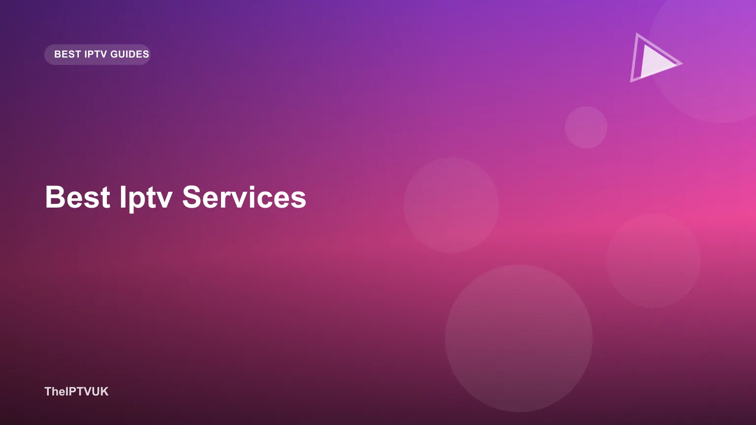 Several streaming device icons representing different IPTV services being compared