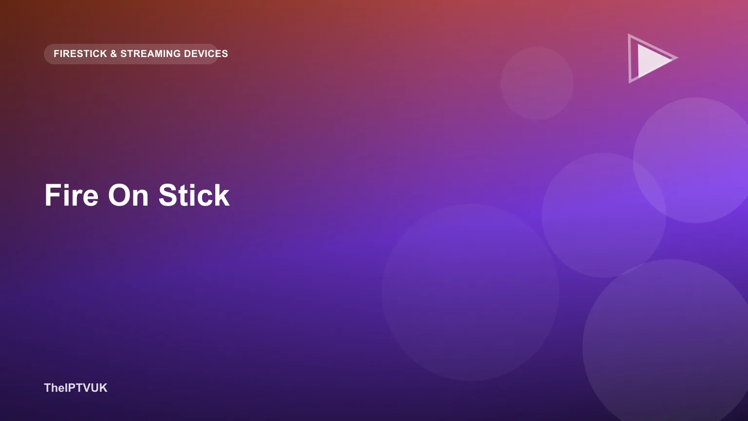 Grafische Darstellung des Fire OS Betriebssystems auf einem Streaming-Stick