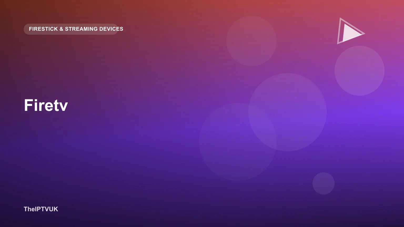 Fire TV home screen displayed on a television with app icons visible