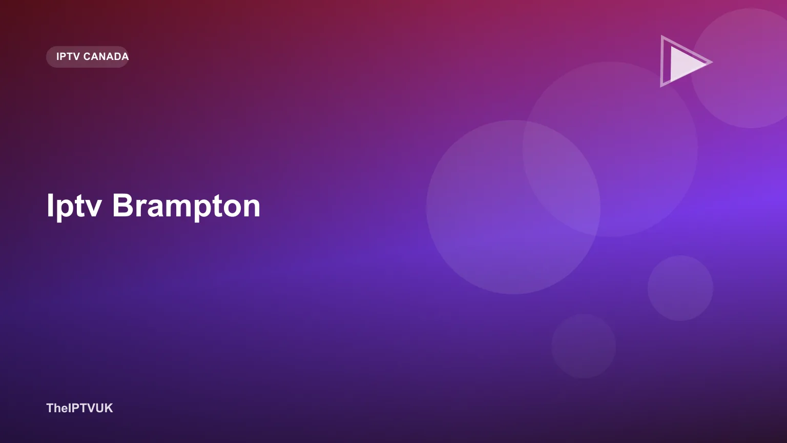Television screen showing a multicultural channel guide relevant to IPTV viewers in Brampton