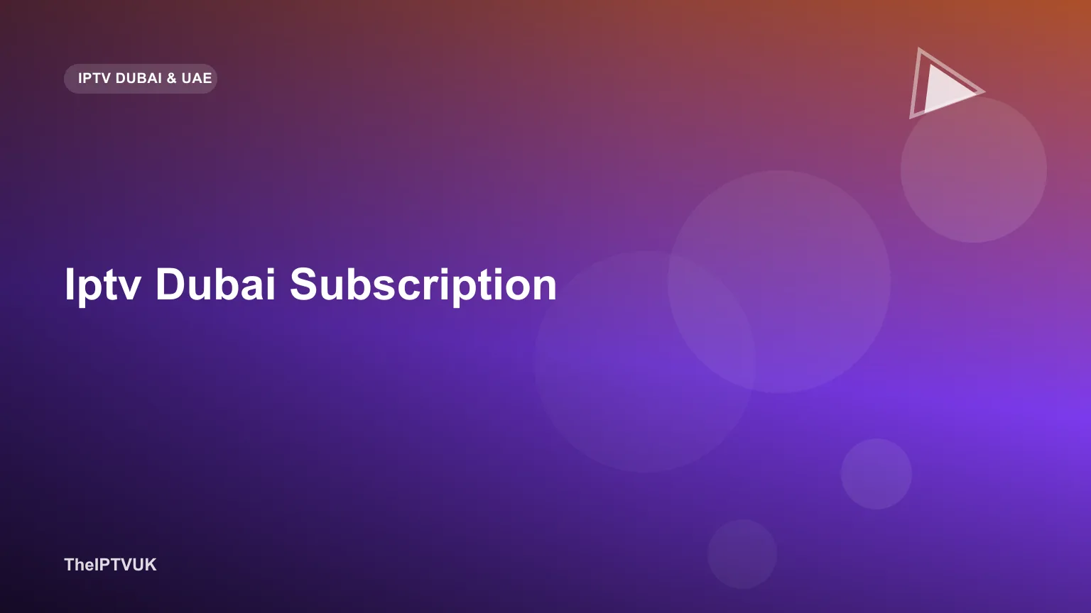 Smart TV screen displaying an IPTV subscription activation menu in a Dubai apartment