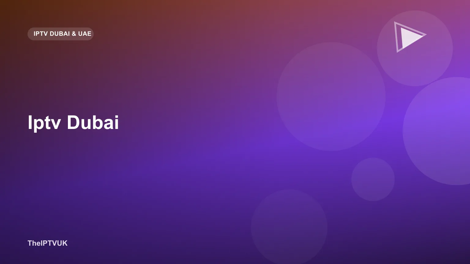 Smart TV in a Dubai apartment streaming IPTV channels