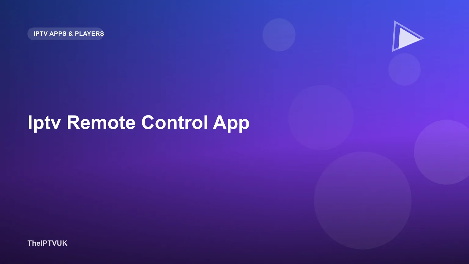 Smartphone being used as a remote control app for an IPTV box
