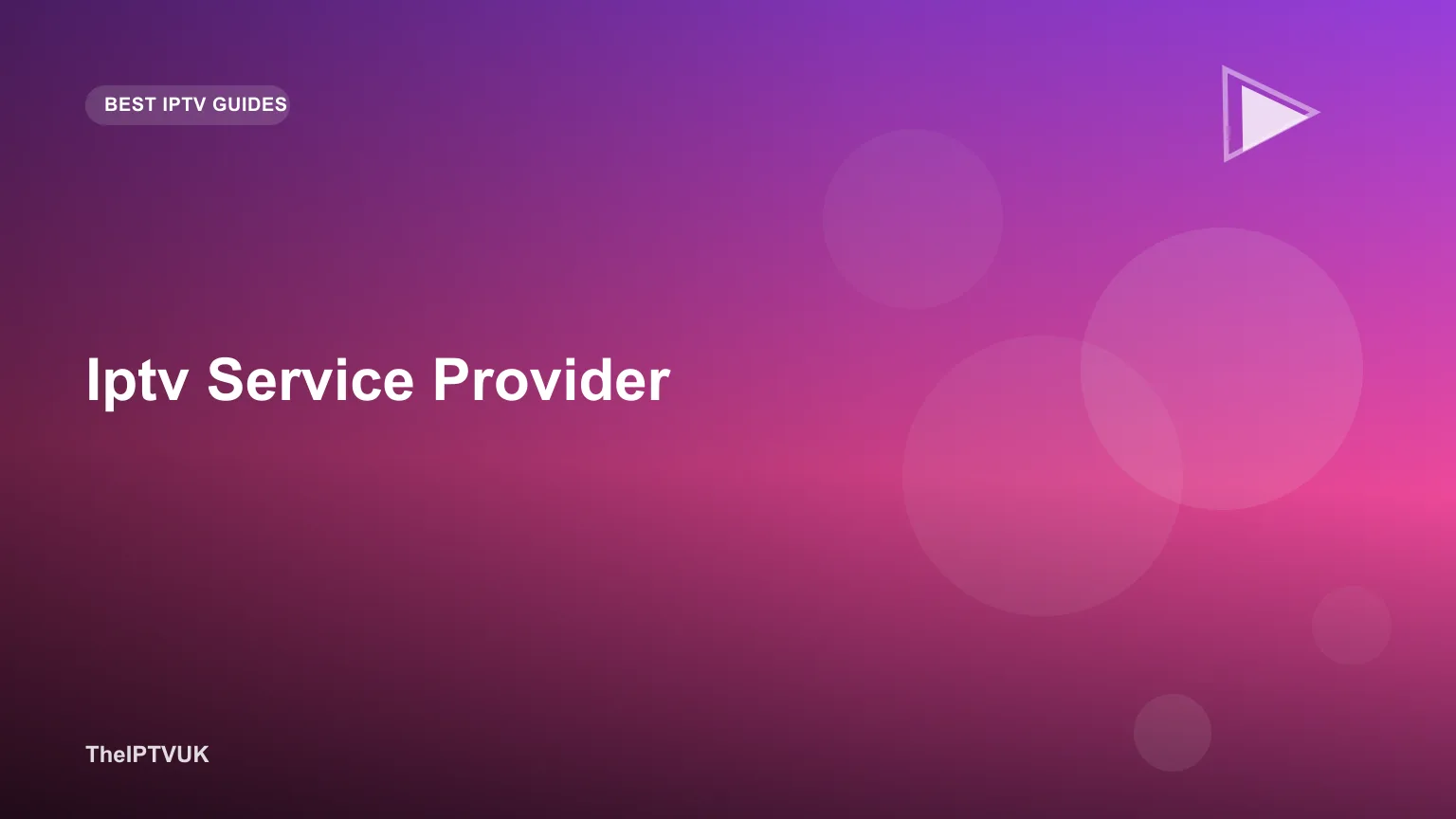 Diagram-style illustration of an IPTV service provider's streaming infrastructure