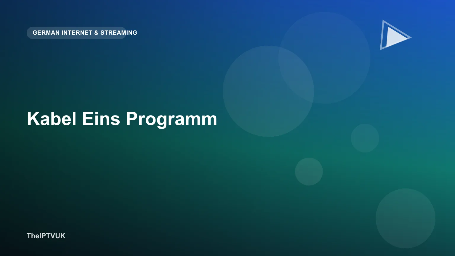 Programmübersicht des Fernsehsenders Kabel Eins