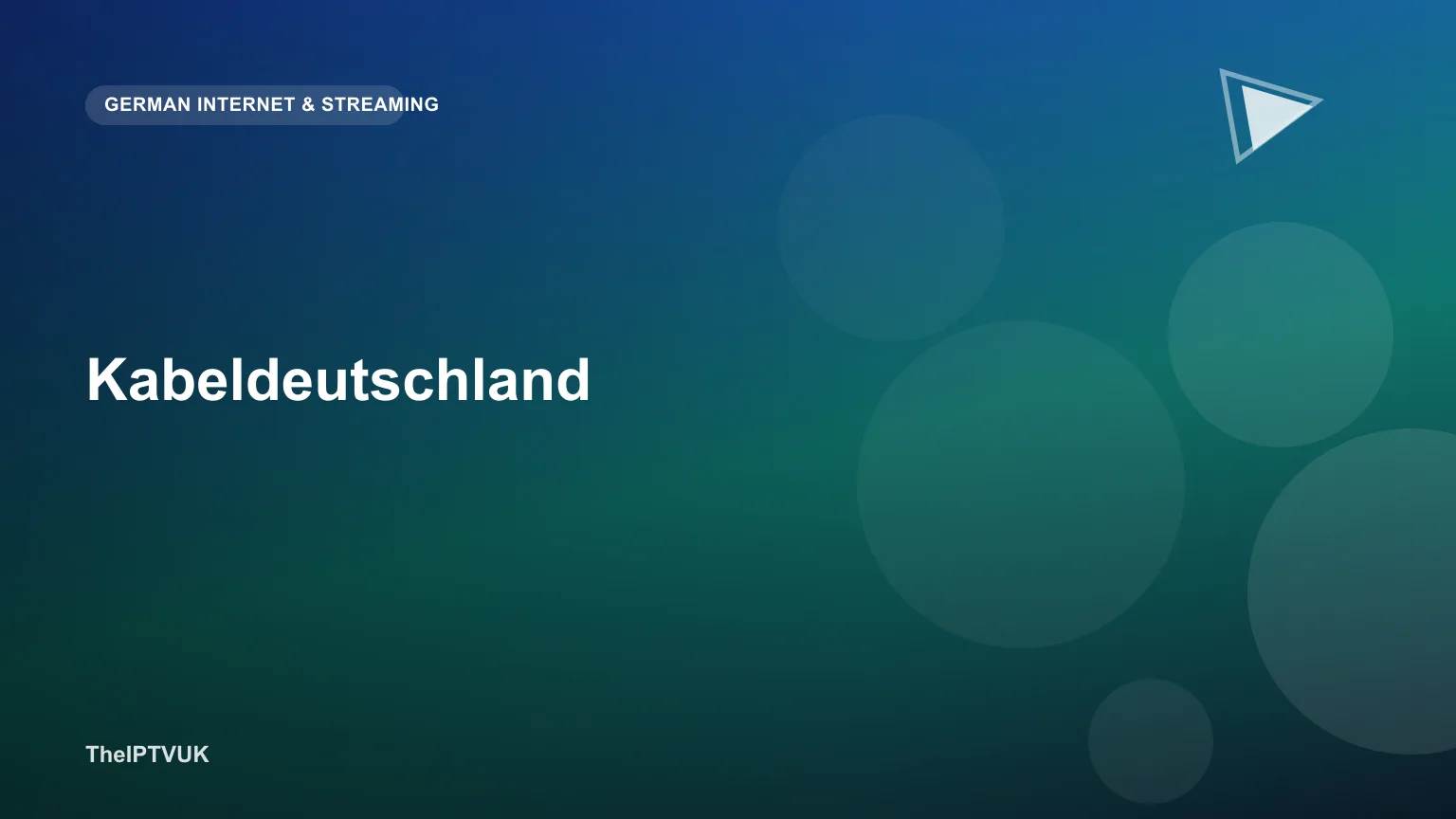 Kabelanschluss-Dose als Symbol für Kabel Deutschland und Kabelfernsehen