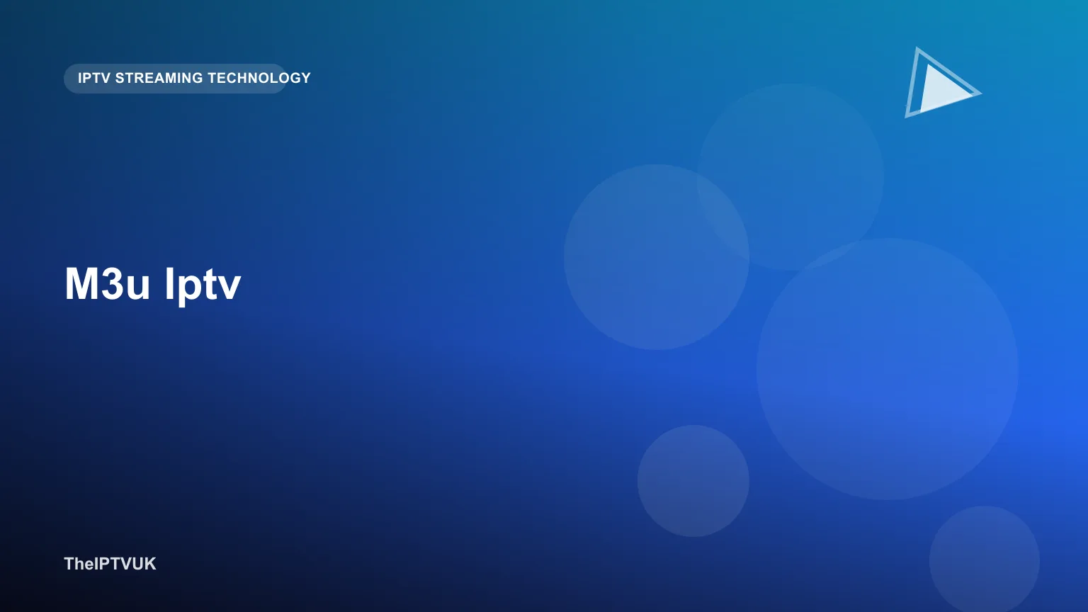 Illustration einer M3U-Playlist-Datei im Zusammenhang mit IPTV-Streaming