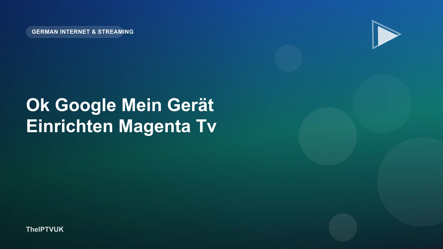 Smartphone mit Google Assistant App neben einem MagentaTV-Receiver