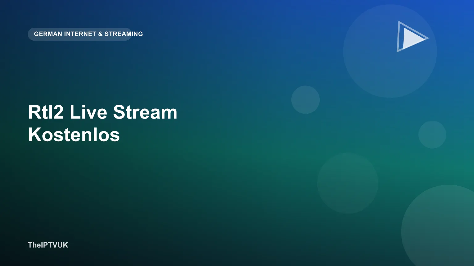 Tablet zeigt einen Live-Stream einer Fernsehsendung