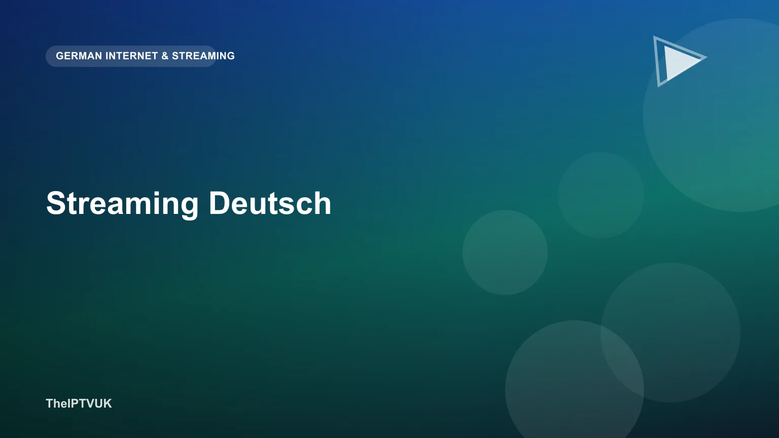 Fernseher mit deutschsprachigem Streaming-Angebot im Wohnzimmer
