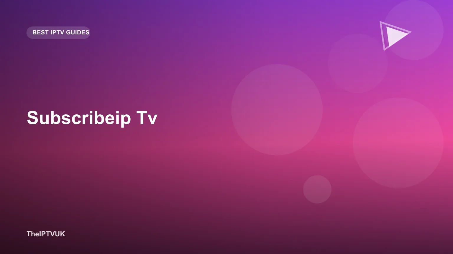 Step-by-step sign-up screen for subscribing to an IPTV service on a tablet